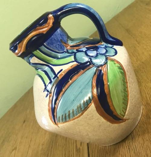 THOMAS FORESTER & SONS LIMITED SCARCE ART DECO SEVILLE VASE 1925+ PHOENIX ENGLAND EARTHENWARE LARGE!