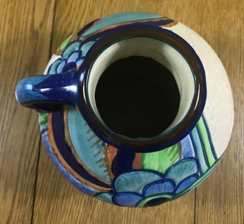 THOMAS FORESTER & SONS LIMITED SCARCE ART DECO SEVILLE VASE 1925+ PHOENIX ENGLAND EARTHENWARE LARGE!