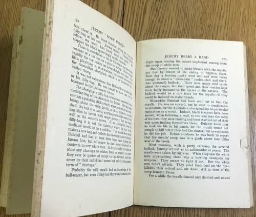 JEREMY DOWN UNDER CAPTAIN K. MACLURE 1955 HARDCOVER THOMAS NELSON and SONS KANGAROOS