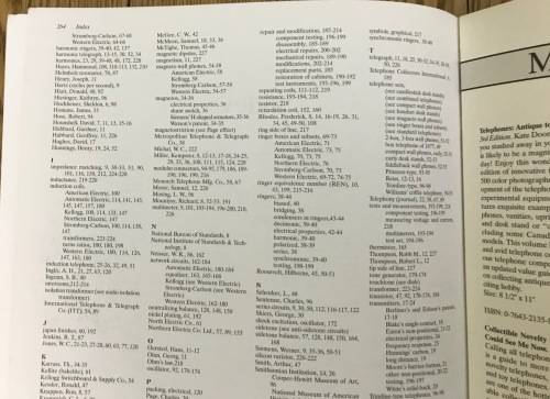 OLD-TIME TELEPHONES! Design, History and Restoration Ralph O. Meyer 2nd Edition 2005 and Price Guide