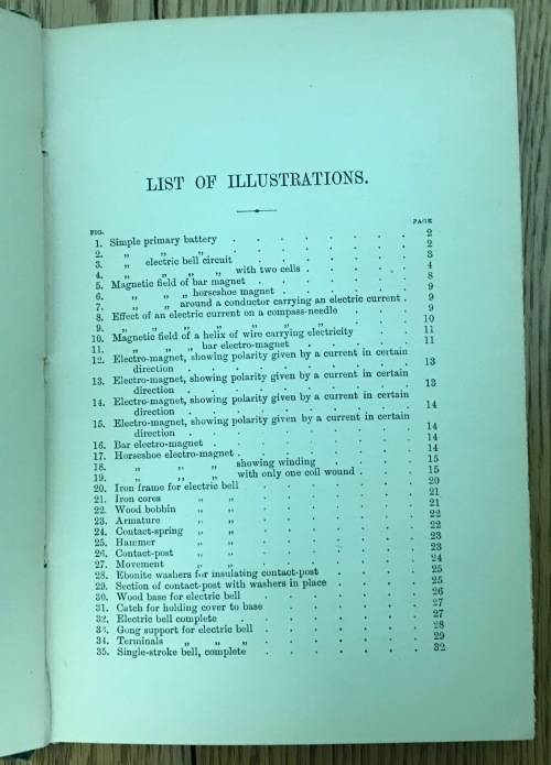 ELECTRIC BELL CONSTRUCTION F.C. ALLSOP 1900 TREATISE ON ELECTRIC BELLS INDICATORS Etc. 2nd Edition