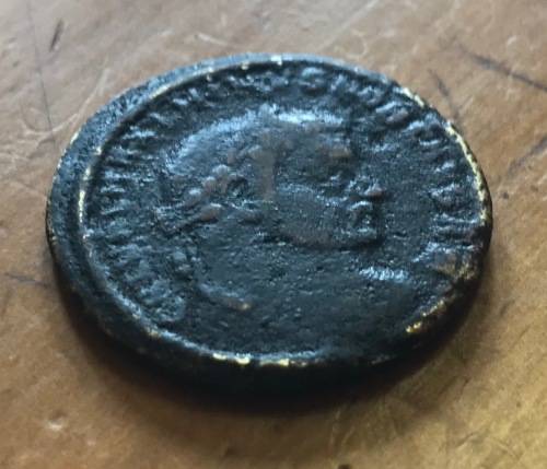 ROMAN COIN 305-11 A.D. EMPEROR GALERIUS MAXIMANUS SERDICA LONDON MINT? Cat. No. 3608