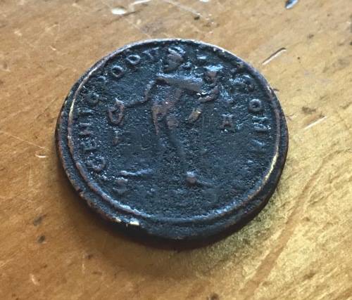 ROMAN COIN 305-11 A.D. EMPEROR GALERIUS MAXIMANUS SERDICA LONDON MINT? Cat. No. 3608