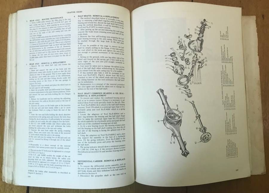 FORD CORTINA MK2 OWNERS WORKSHOP MANUAL by J.N. HAYNES