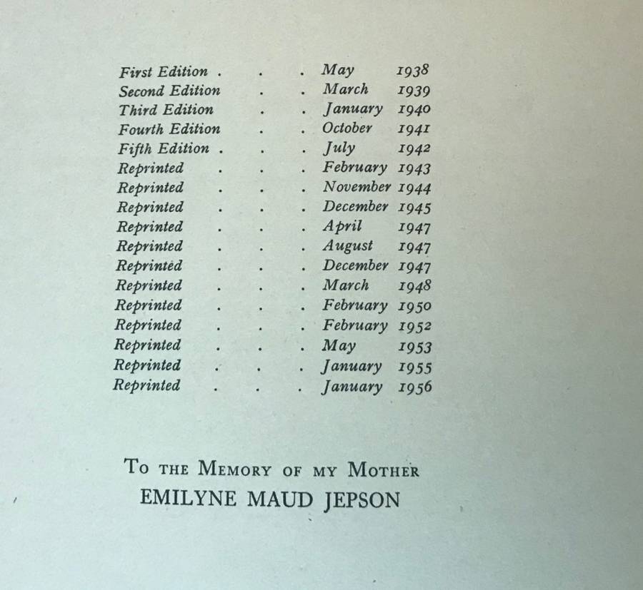 BIOLOGICAL DRAWINGS, WITH NOTES PARTS I & II - Maud Jepson, M.Sc. BOTANY & ZOOLOGY 1956/7 5TH ed.