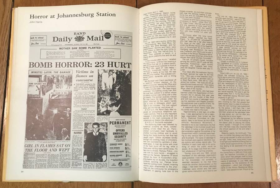 A Newspaper History of SOUTH AFRICA - VIC ALHADEFF - 1979 2nd Impression Verwoerd Transvaal