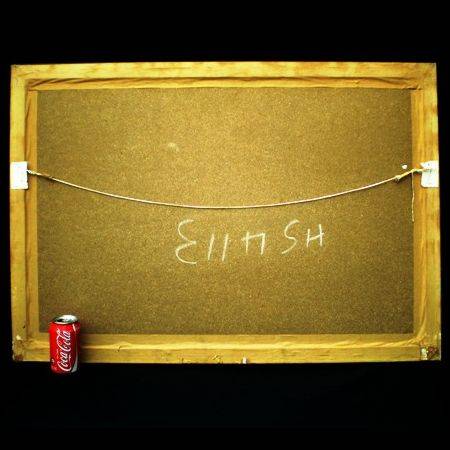 from behind and with a coke can