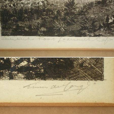 signature and title.