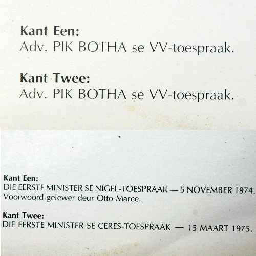 Inhoud van 2 plate