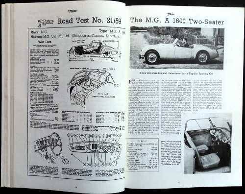 R M Clarke (ed) - MG CARS 1957 - 1959. Articles from Autocar etc. Paperback Undated (1960s).
