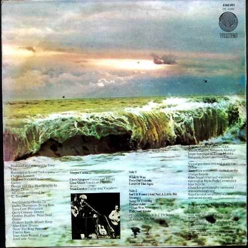 Magna Carta - LORD OF THE AGES. Vinyl  LP.  (VG+/VG+). South African release. 1973.