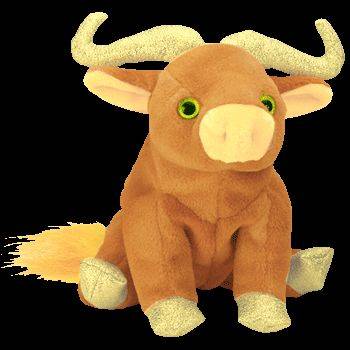 OX. Ty Beanie Baby The TY Zodiac Collection. 1937, 1949, 1961, 1973, 1985, 1997