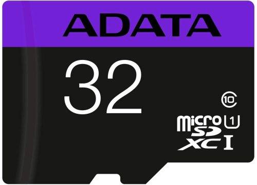 ADATA Premier 64GB microSDXC UHS-I U1 Class 10 Memory Card with Adapter