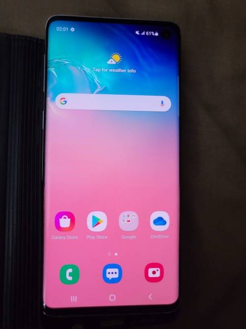 Samsung Galaxy S10 - Prism White