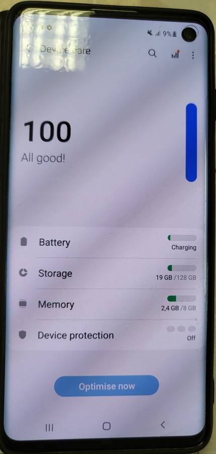 Samsung Galaxy S10 - Prism White