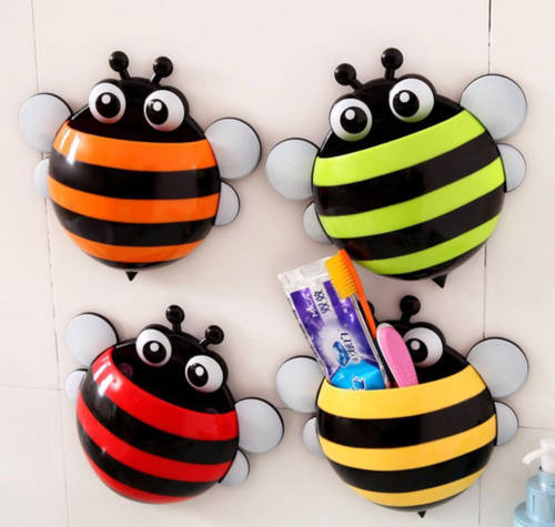 Kid`s Busy-bee Toothbrush Holder