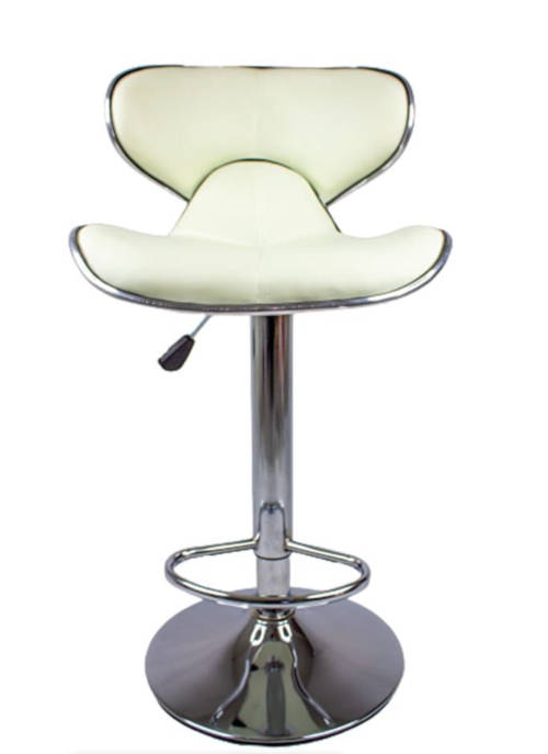 Adjustable Barstool Table Chair White - Demo Slight Marks