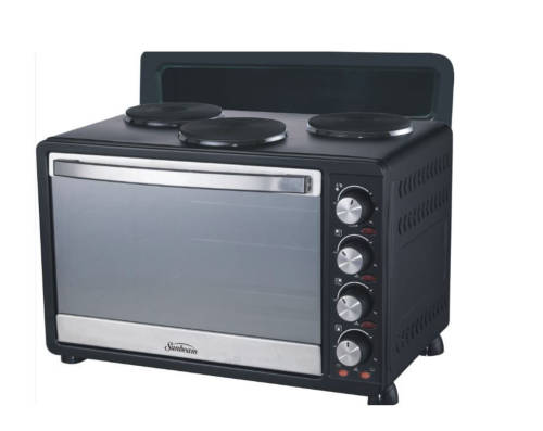 Sunbeam - 45 Litre Compact Oven - Black - STCO-2033A - NEW BUT BACK DENTED!