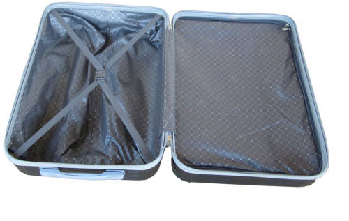 3 Piece Travel Luggage Bag Set BLACK