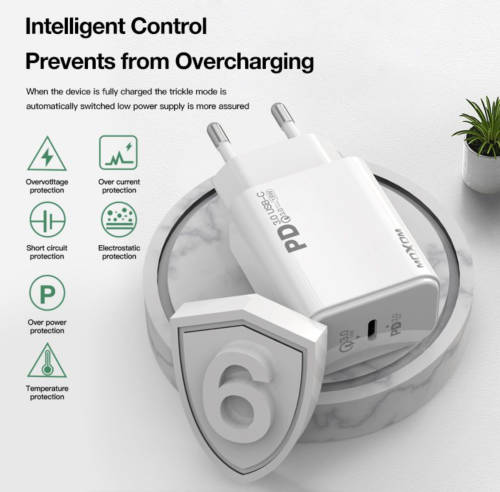 Moxom 3.0 Type-c USB-C PD Charging Adapter 18W - Easy trade