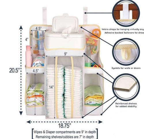 Nursery Organizer And Diaper Caddy