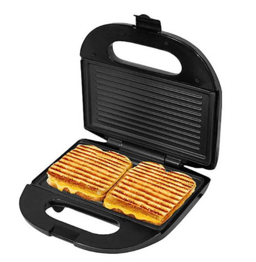 750W Non-stick Panini And Sandwich Press with Electro-Save