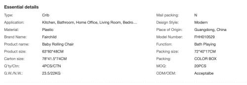 Hot Selling Product Newborn Infant Sleeping Electric Soft Seesaw Cradle Baby Rocking Bouncer Chair