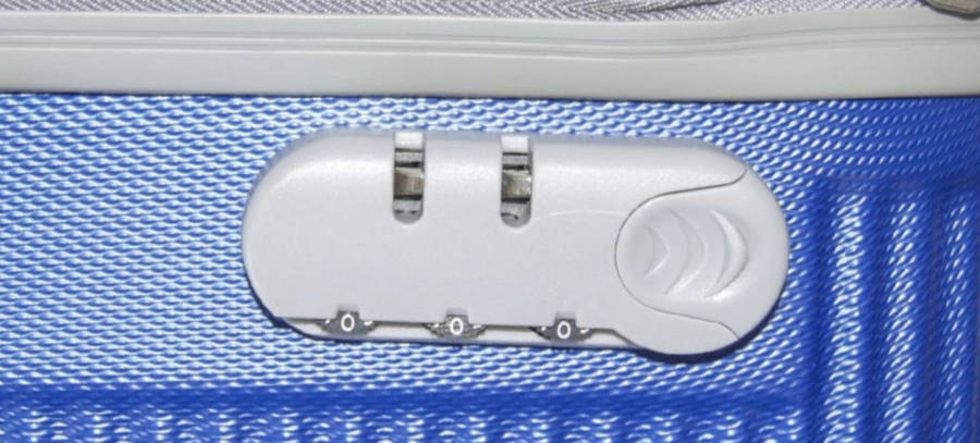 3 Piece Travel Luggage Bag Set - BLUE