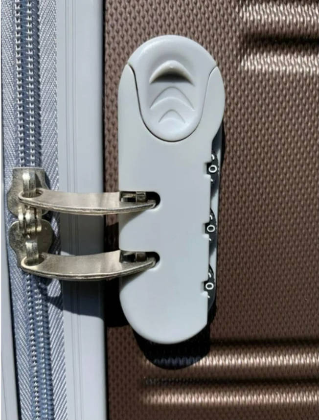 3 in 1 Premium Traveling Luggage Bag Set - Dark Brown