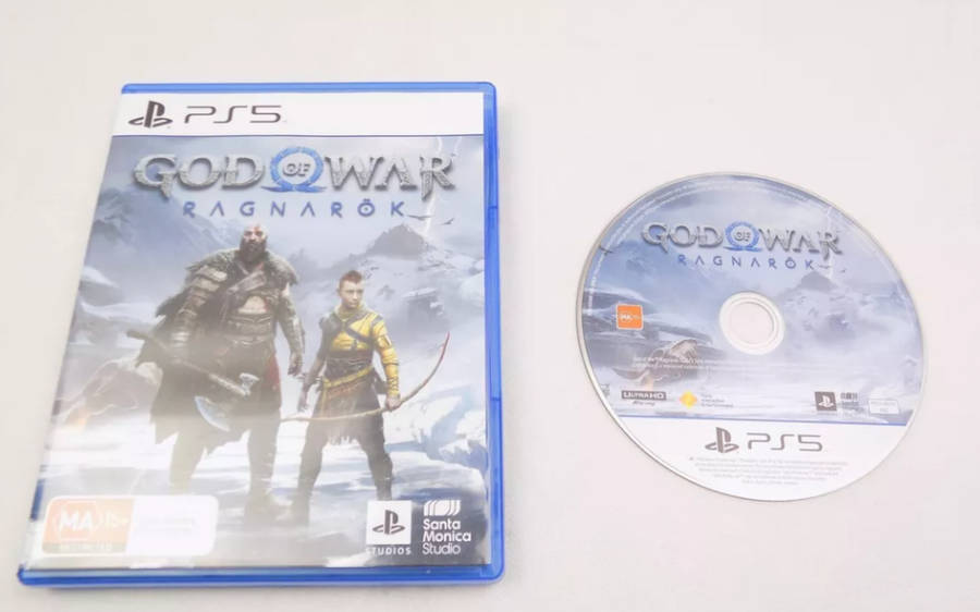PS5 God of War Ragnarok Disc - Box Opened/Unsealed 100% Working