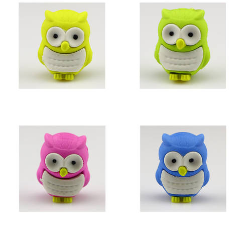 Owl shaped Eraser