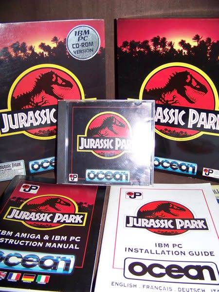 Jurassic Park PC Big Box Adventure game