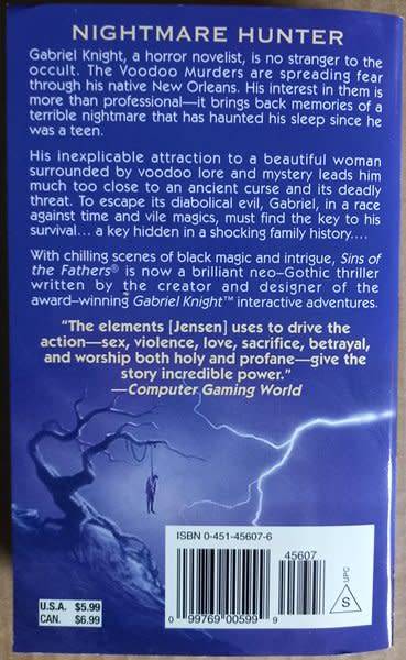 Gabriel Knight - Sins of the Fathers Paperback (Jane Jensen / Sierra)
