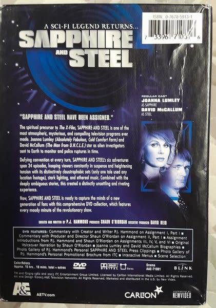 Sapphire and Steel - complete series 6 DVD set (Joanna Lumley, David McCallum)