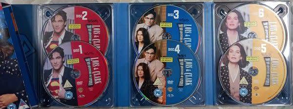 Lois & Clark - The New Adventures of Superman. Complete seasons 1 to 4 DVD bundle