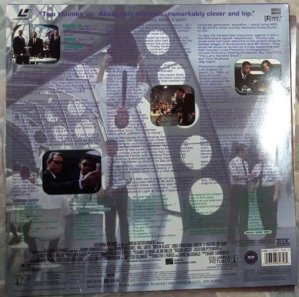 Men in Black - LASER DISC (Will Smith, Tommy Lee Jones)