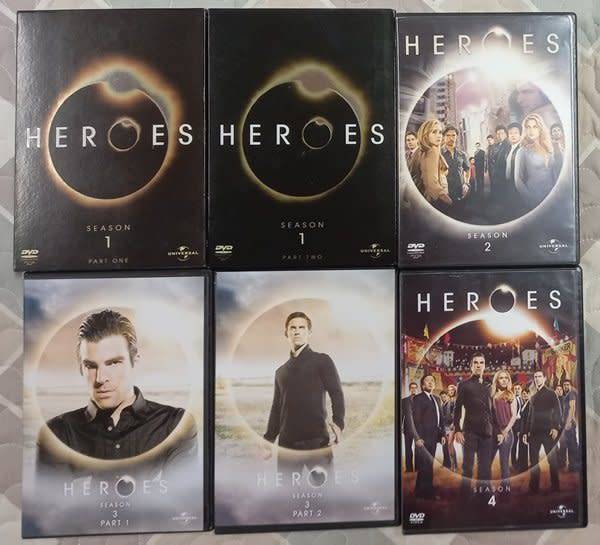 Heroes - Complete Seasons 1 to 4 (22 DVD bundle)