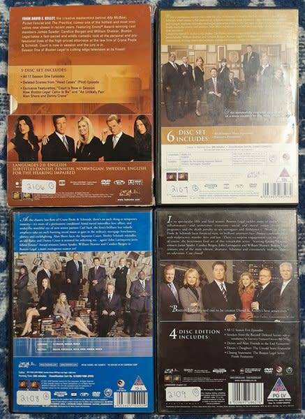 Boston Legal - Seasons 1, 3, 4 and 5 (DVD Bundle)