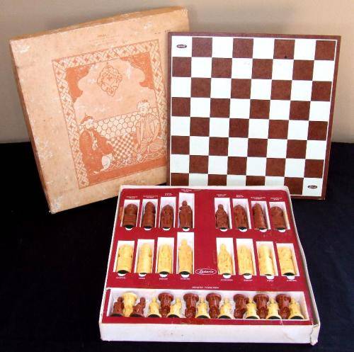 Vintage Lederle Chess Set