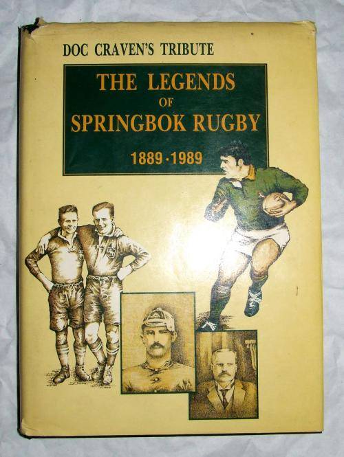 The Legends of Springbok Rugby - Signed by Doc Craven!