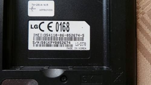 LG D370  - Not coming on  **** LOW LOW SHIPPING ******