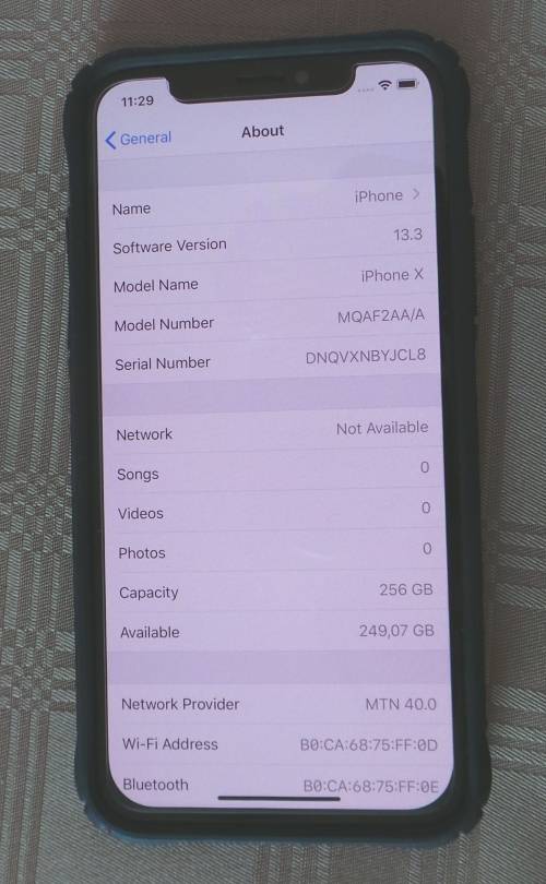 Iphone X - 256 GB Up for Grabs -  **** LOW LOW SHIPPING ******