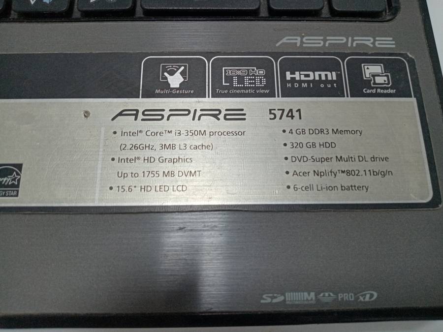 ACER LAPTOP CORE I3 - MODEL - 5741 up for Grabs - ******LOW LOW SHIPPING *****