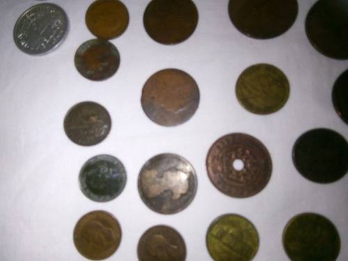 COINS - 52 ASSORTED INTERNATIONAL COINS - ALL GRADES