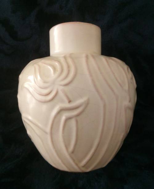 SWEDISH POTTERY VASE BY HARALD OSTORGREN - 1947/48 ( UPSALA-EKEBY POTTERY)