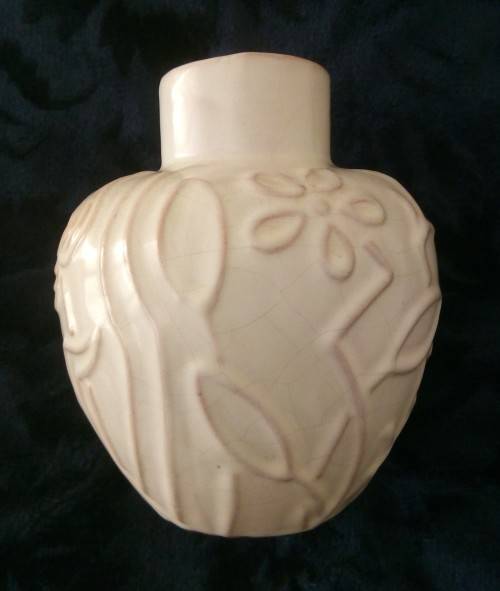 SWEDISH POTTERY VASE BY HARALD OSTORGREN - 1947/48 ( UPSALA-EKEBY POTTERY)