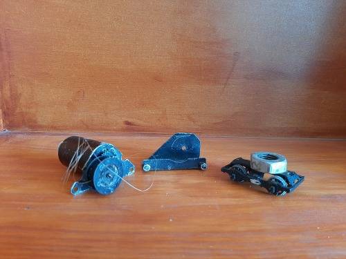 Electric Motor with very slow reduction gearbox