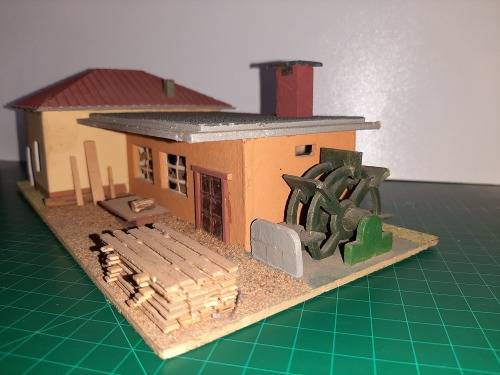 HO Scale Abandoned Lumber Shed