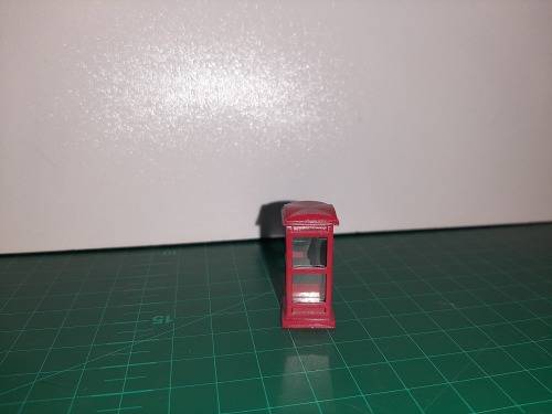 HO Scale Telephone Booth
