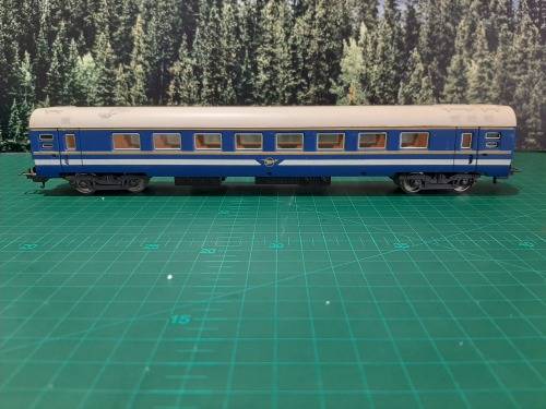 LIMA Set of 3 Blue Train coaches